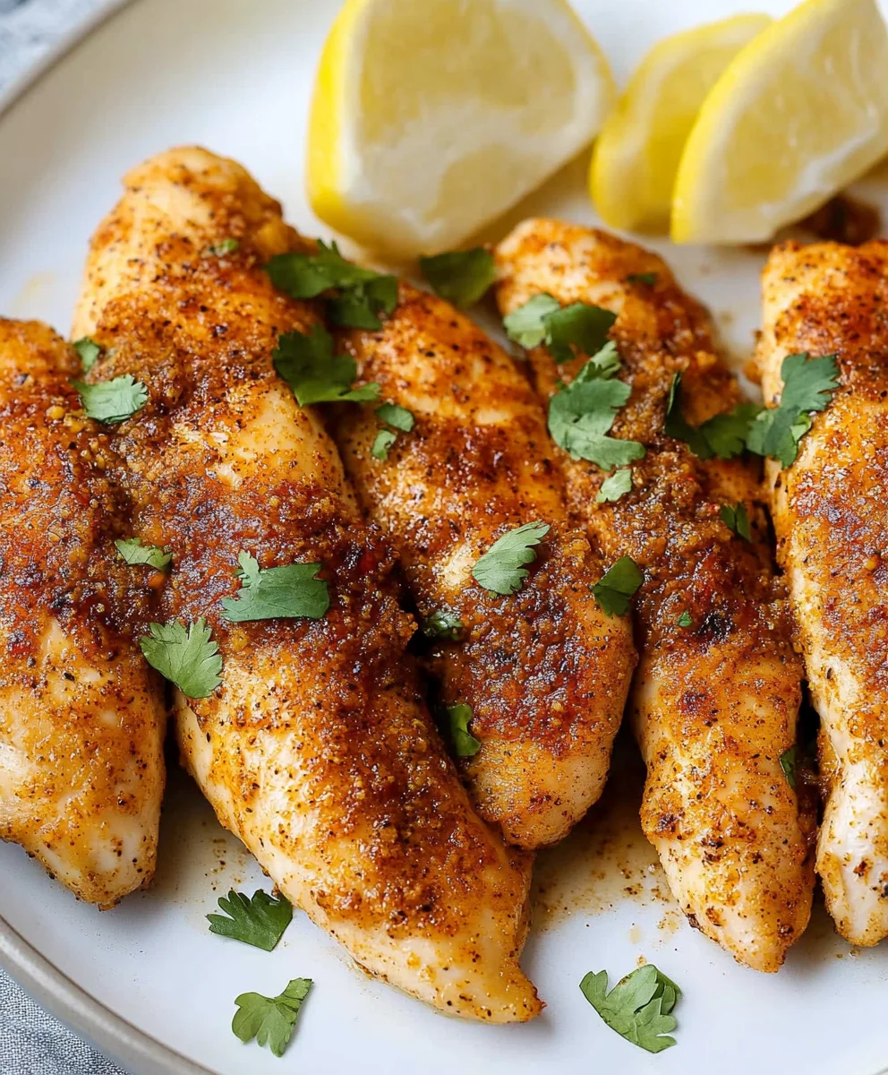 Southwest Baked Chicken Tenderloins