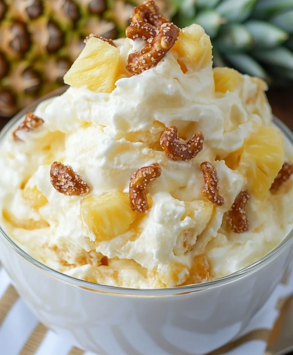 Pineapple Pretzel Fluff