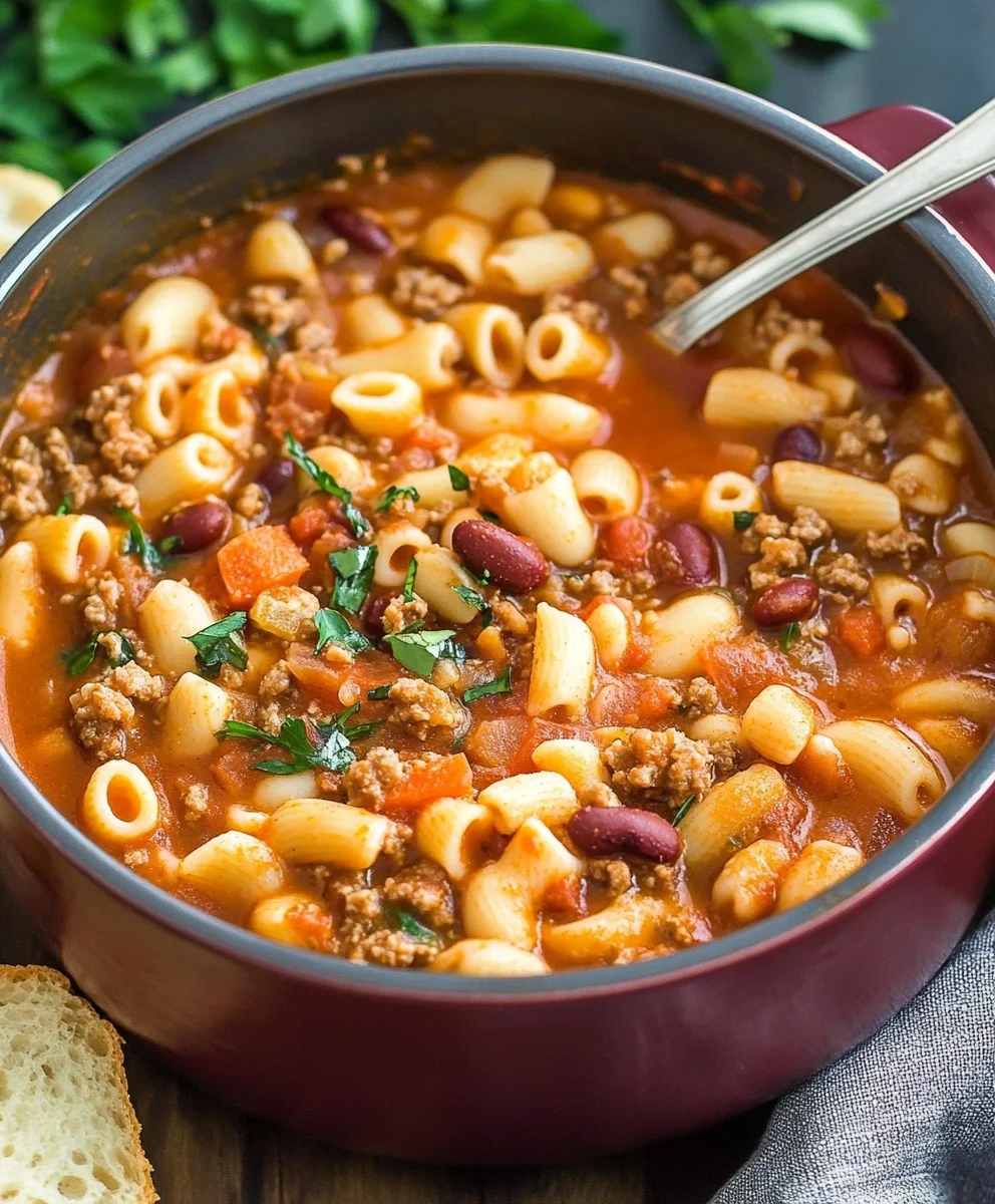 Copycat Olive Garden Pasta e Fagioli