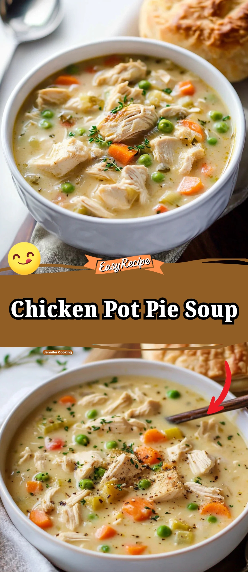 Chicken Pot Pie Soup