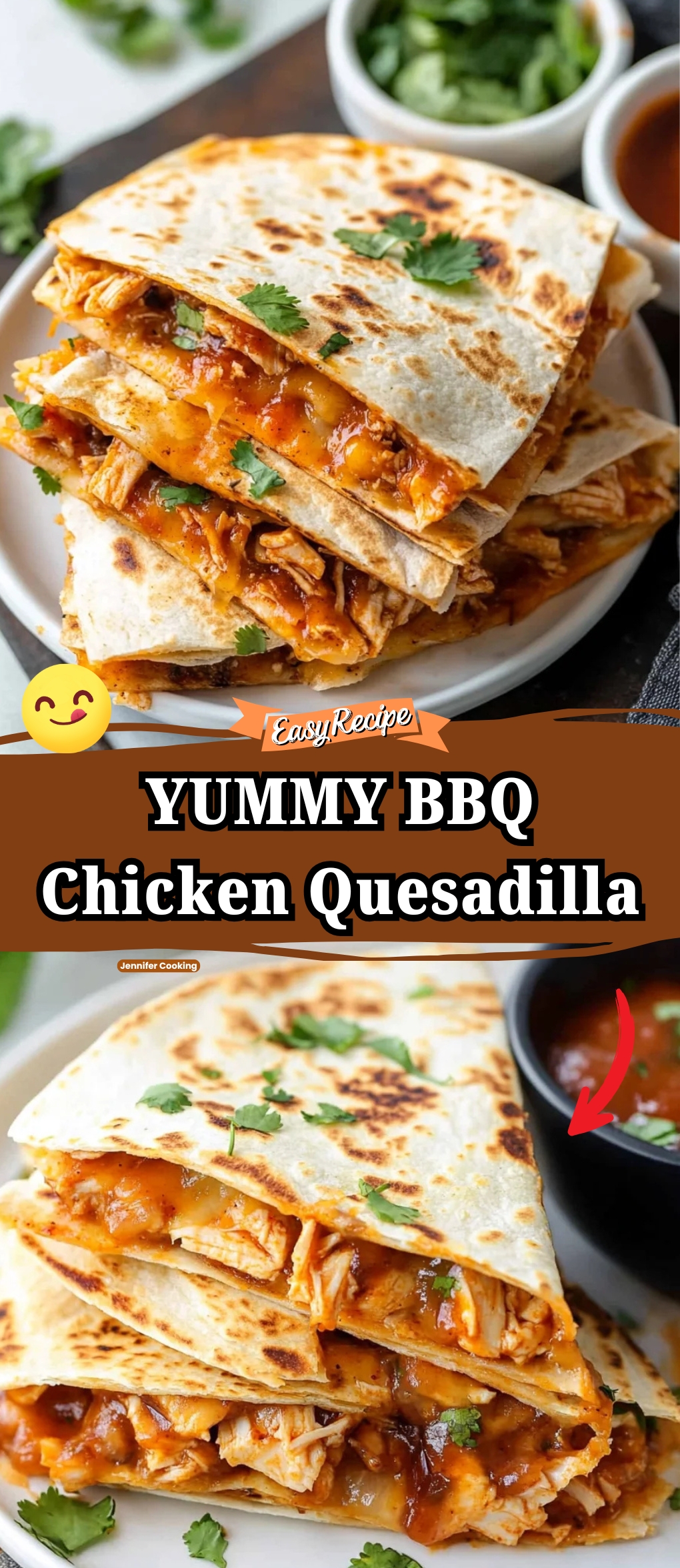 BBQ Chicken Quesadilla