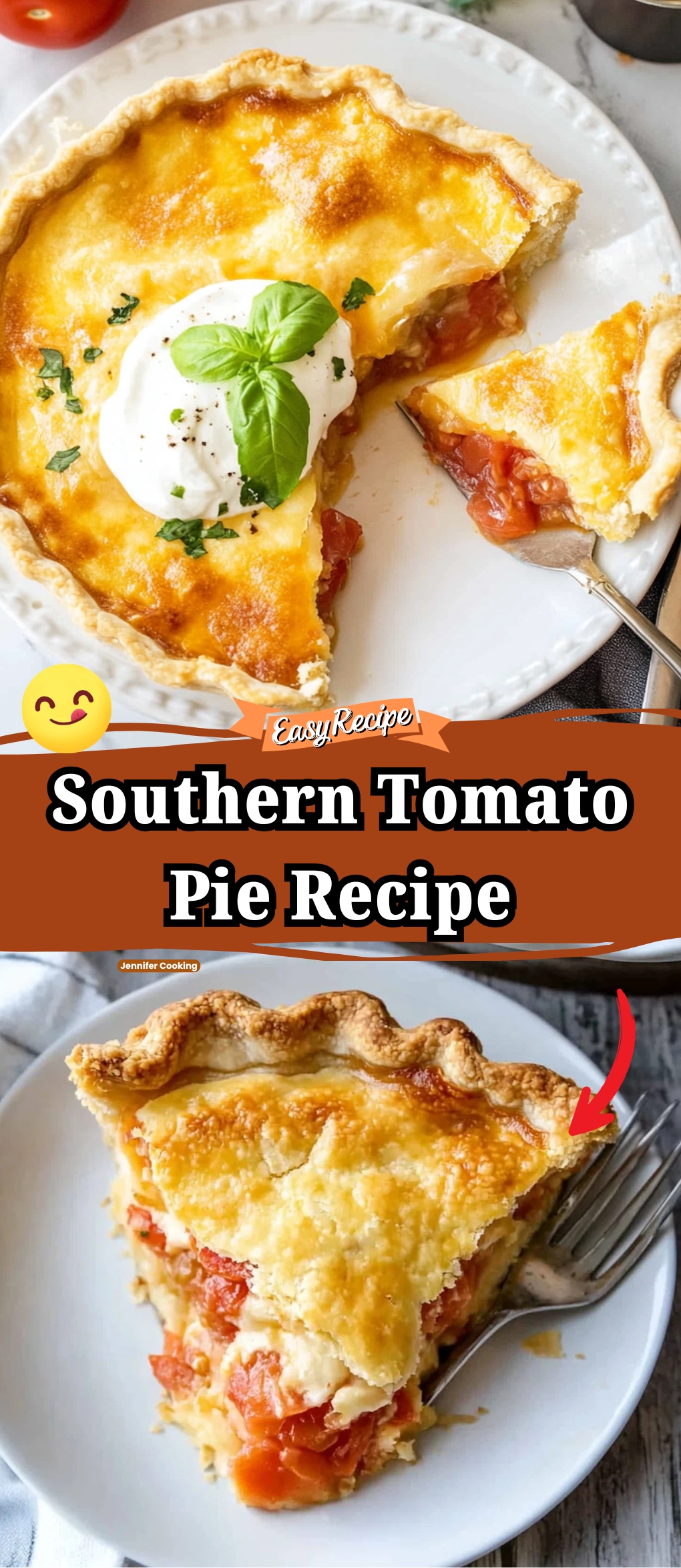 Southern Tomato Pie Recipe