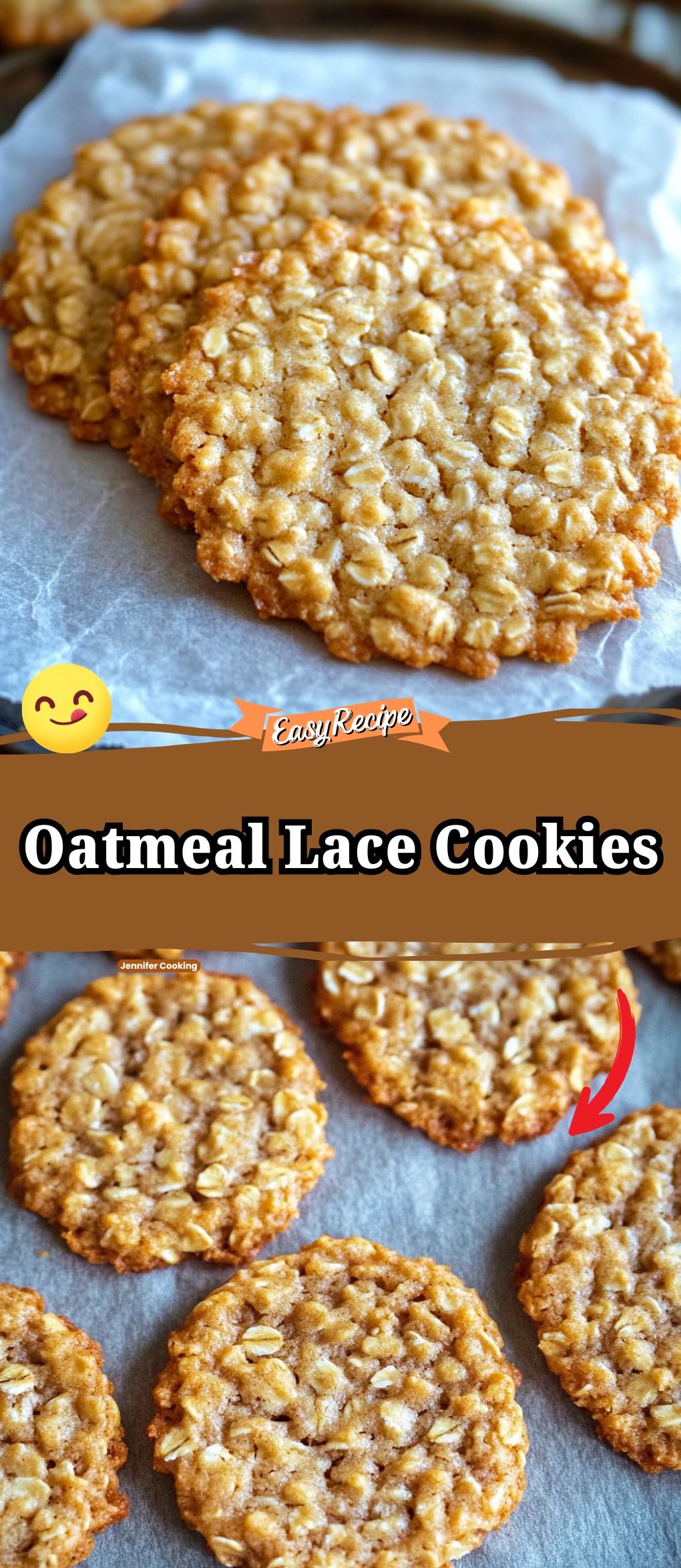 Oatmeal Lace Cookies