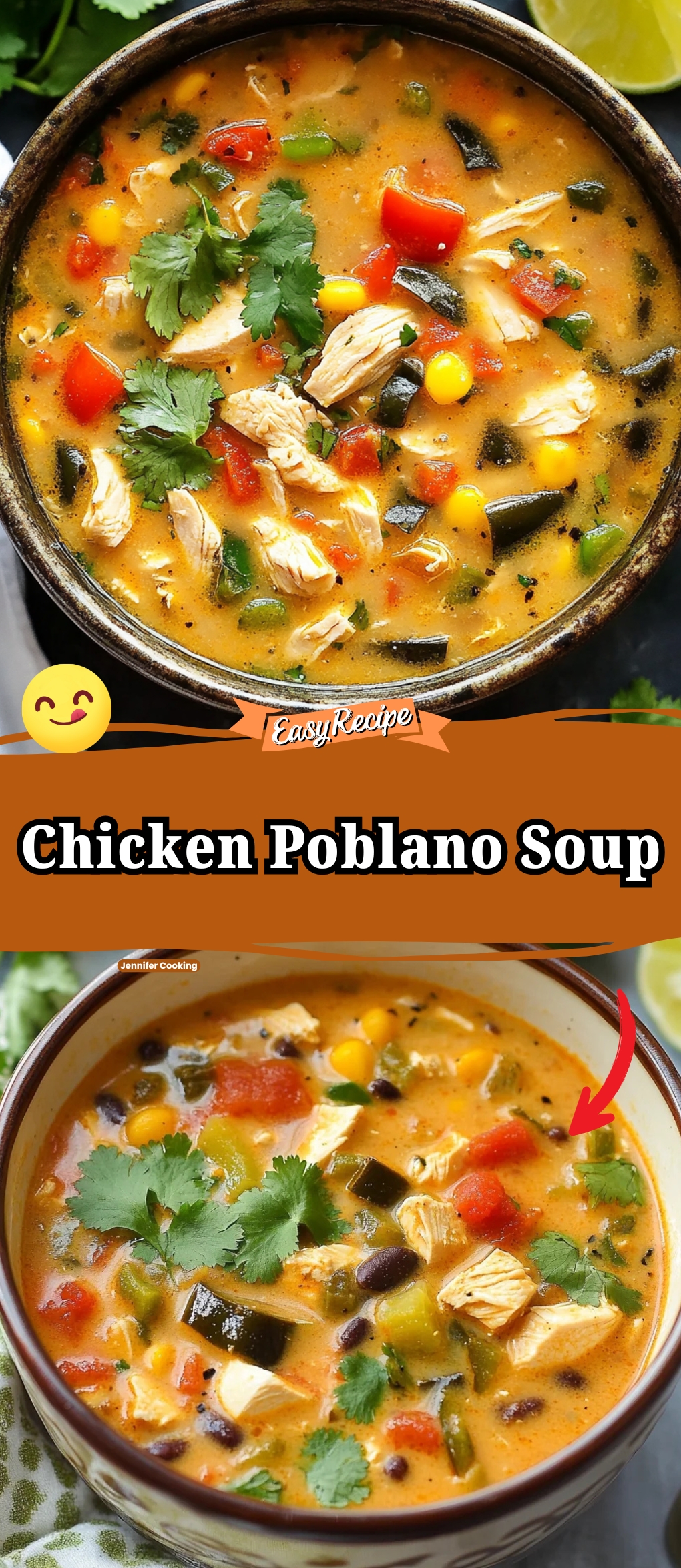 Chicken Poblano Soup
