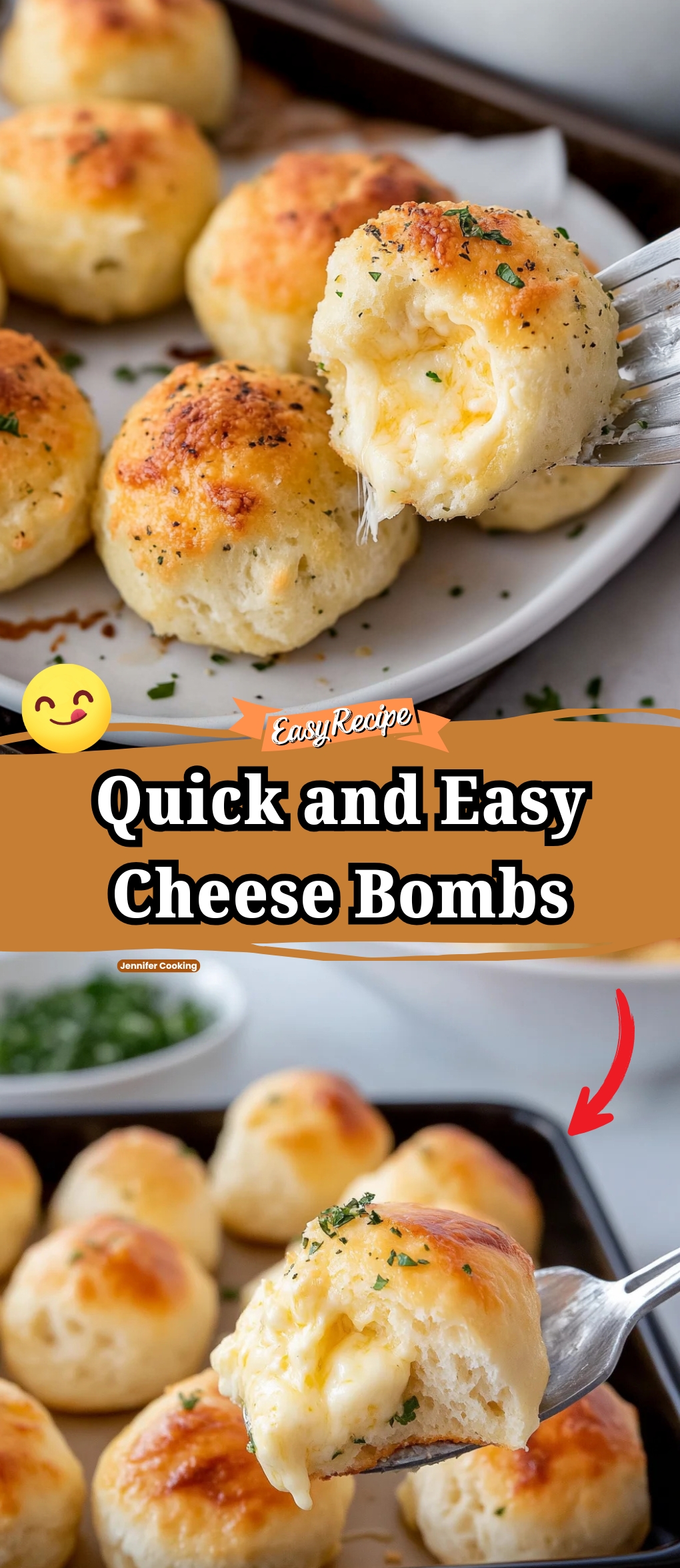 Quick and Easy Cheese Bombs