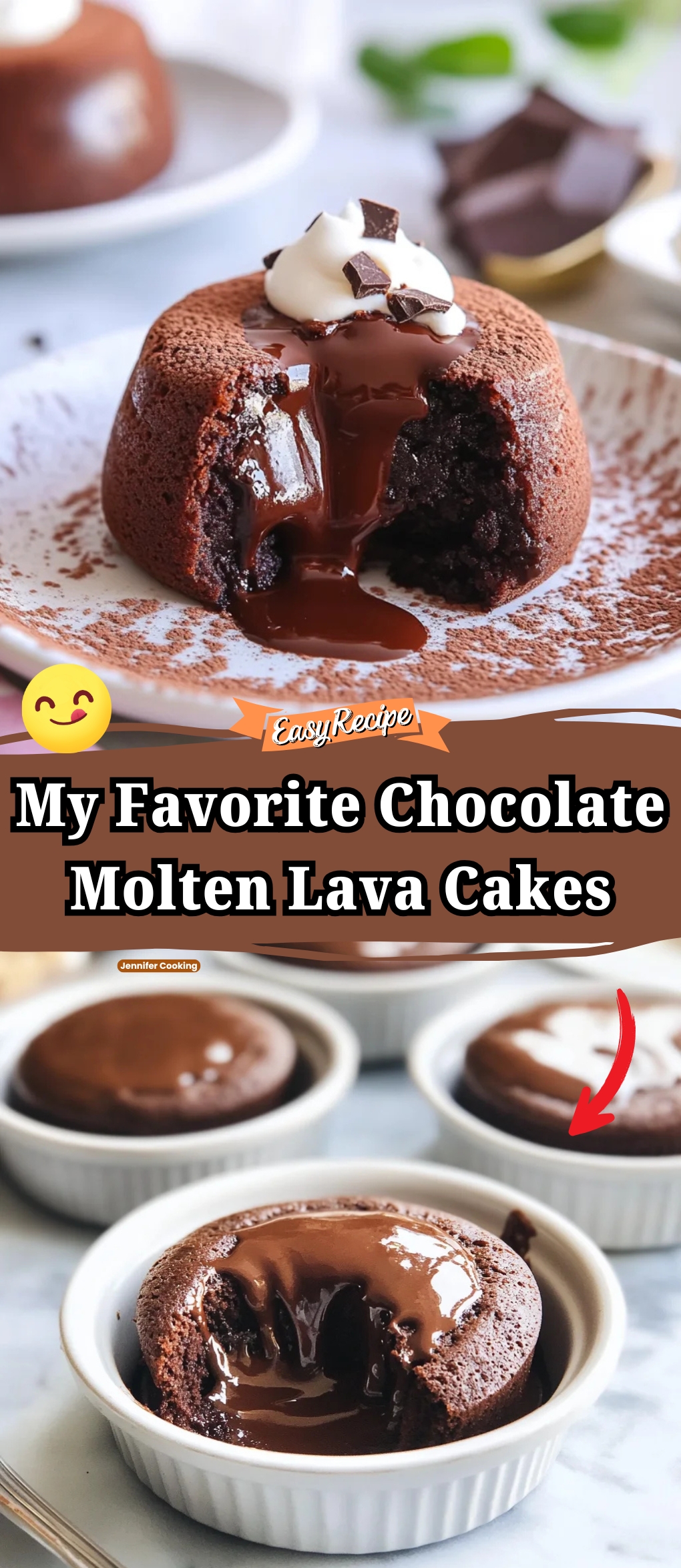 My Favorite Chocolate Molten Lava Cakes