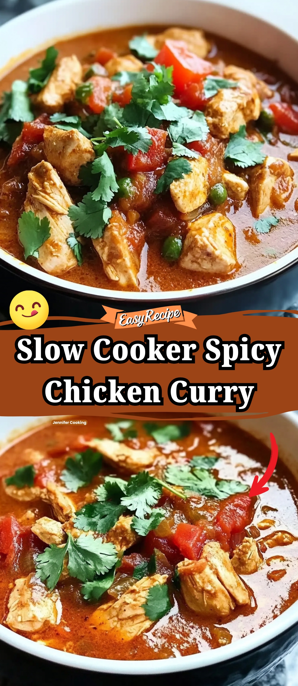 Slow Cooker Spicy Chicken Curry