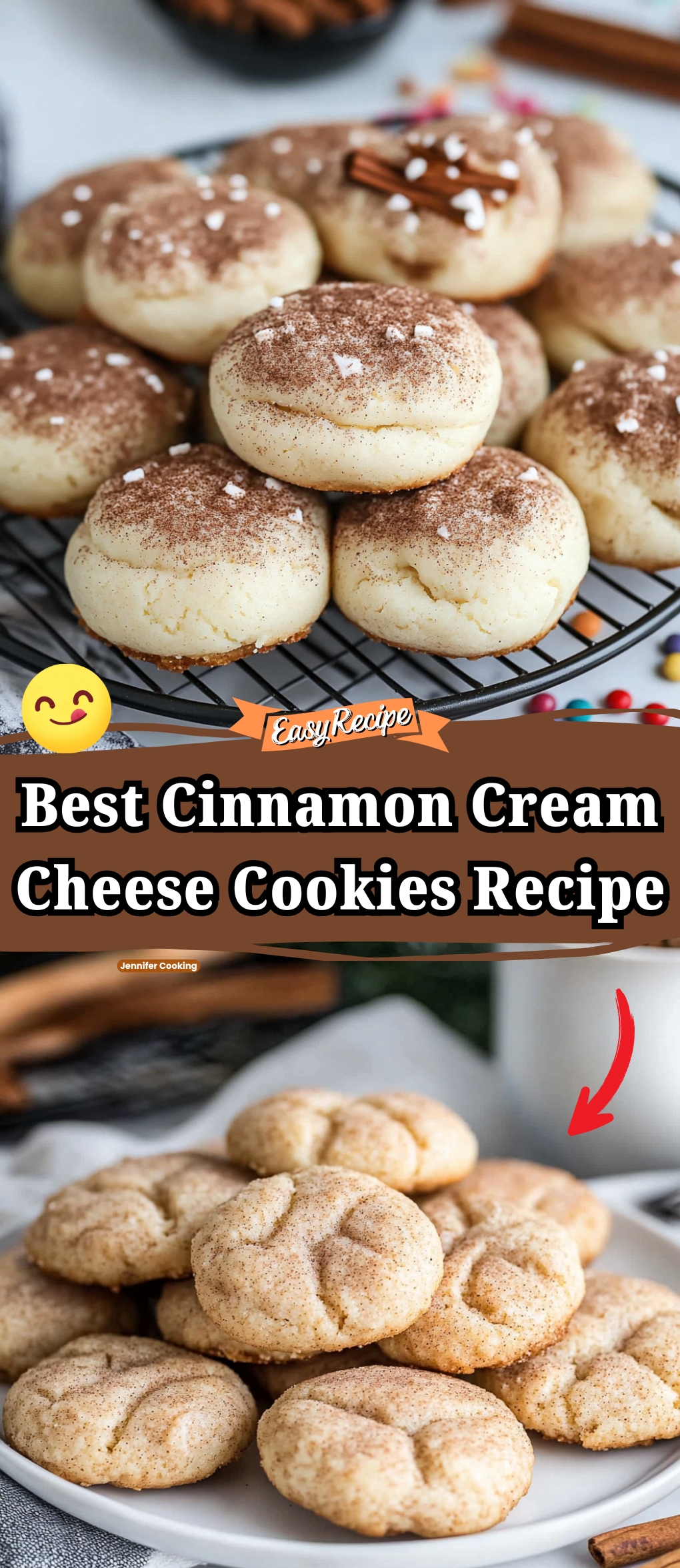 Best Cinnamon Cream Cheese Cookies Recipe