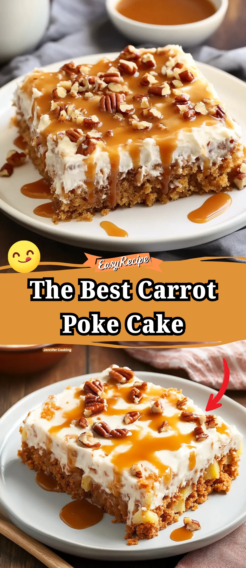 Carrot Poke Cake