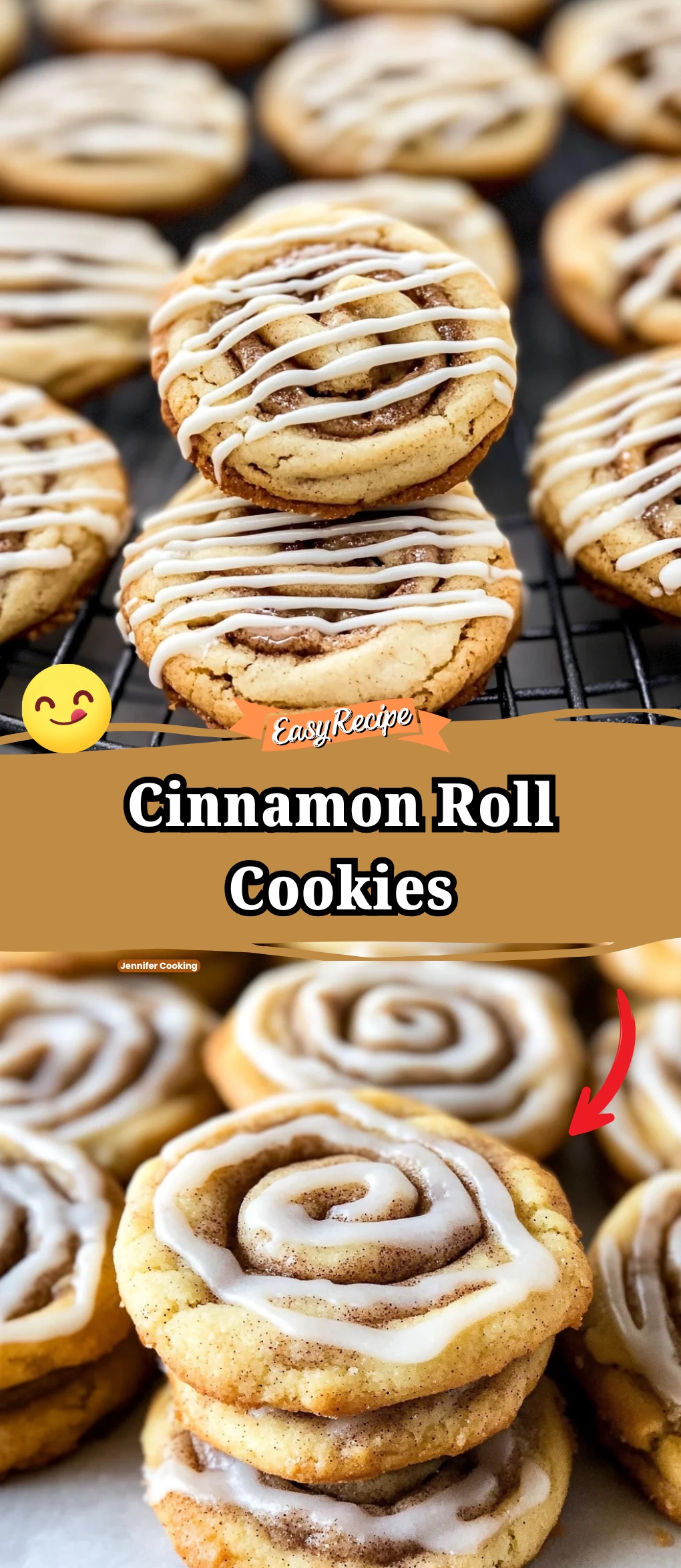 Cinnamon Roll Cookies