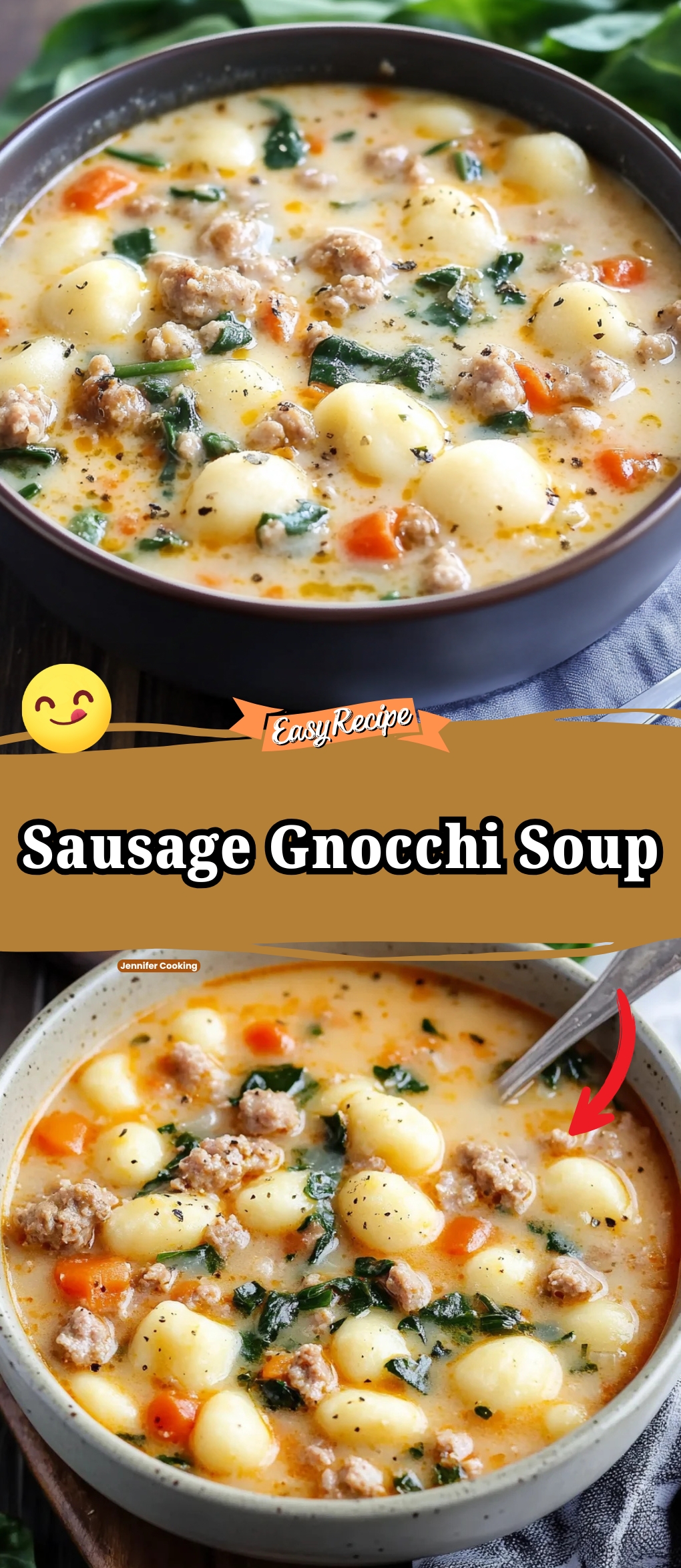 Sausage Gnocchi Soup