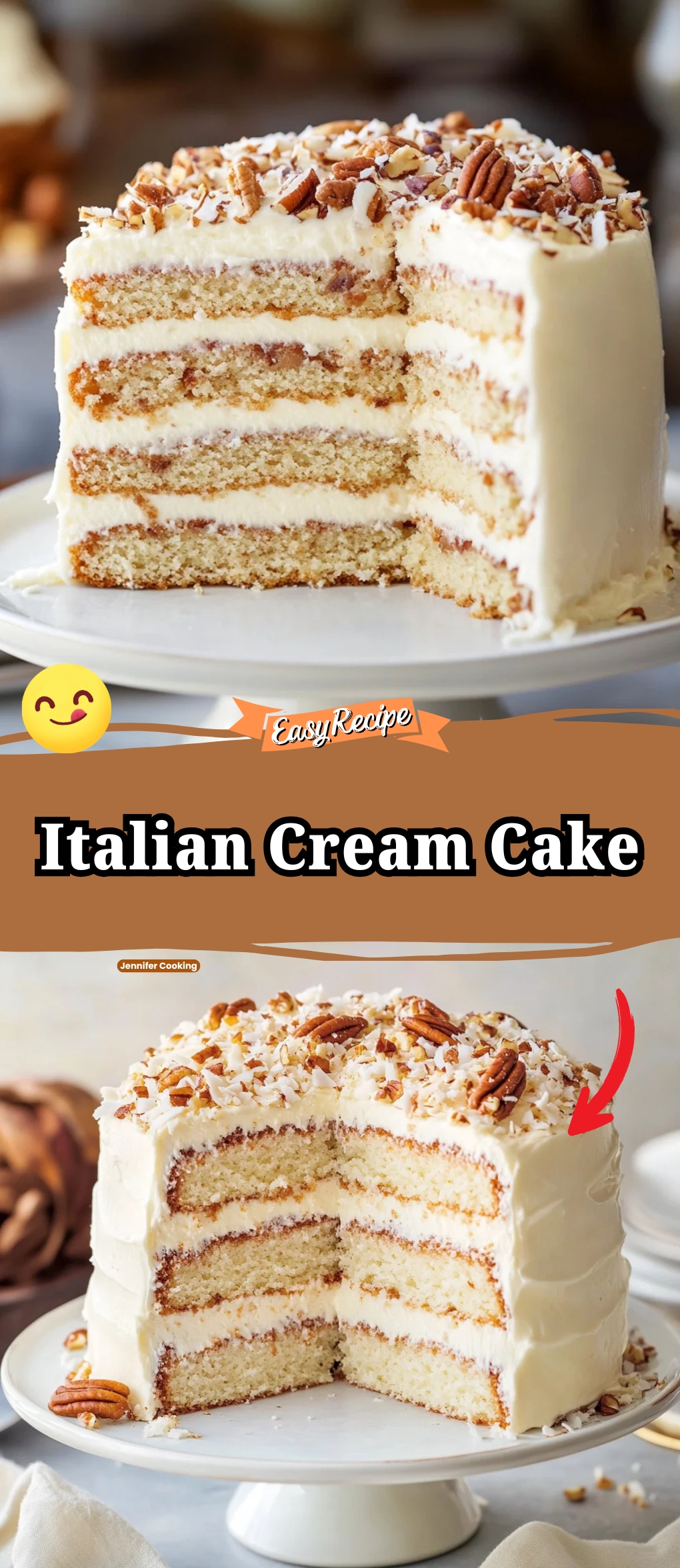 Italian Cream Cake