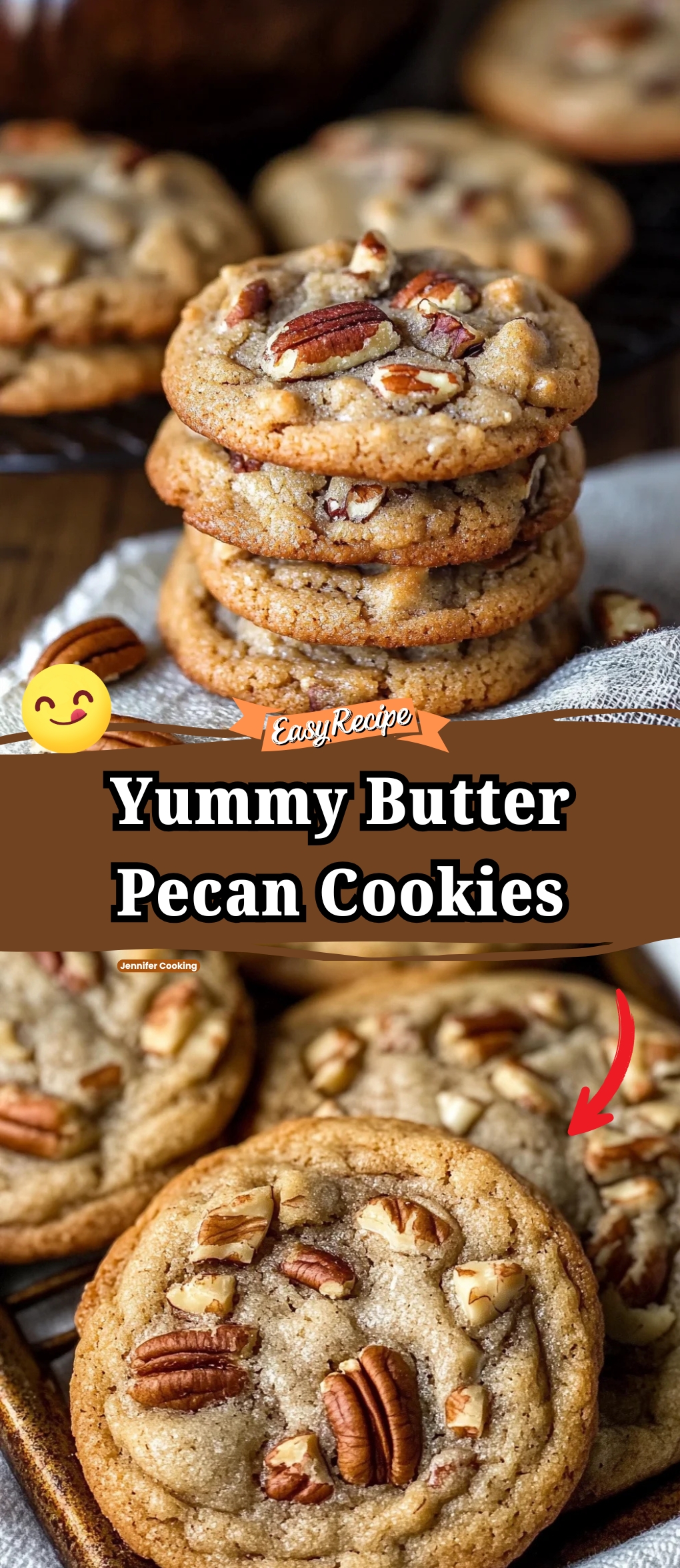 Butter Pecan Cookies