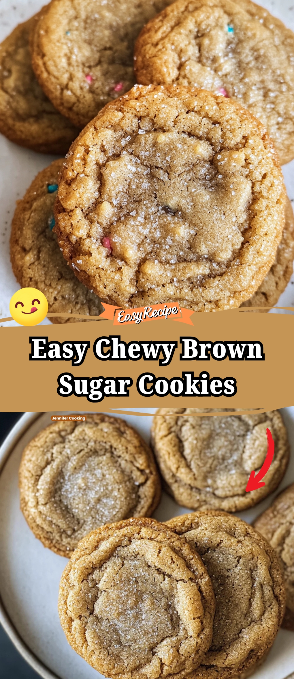Chewy Brown Sugar Cookies