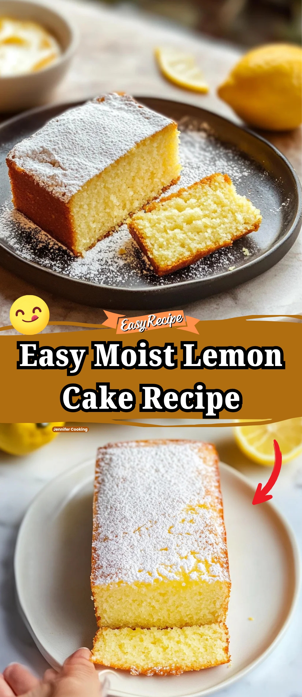 Moist Lemon Cake Recipe