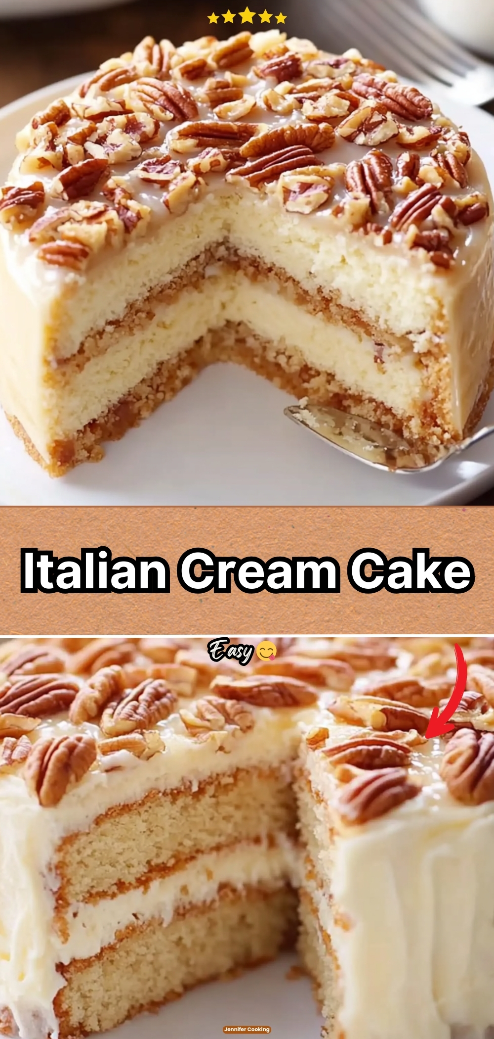 Italian Cream Cake