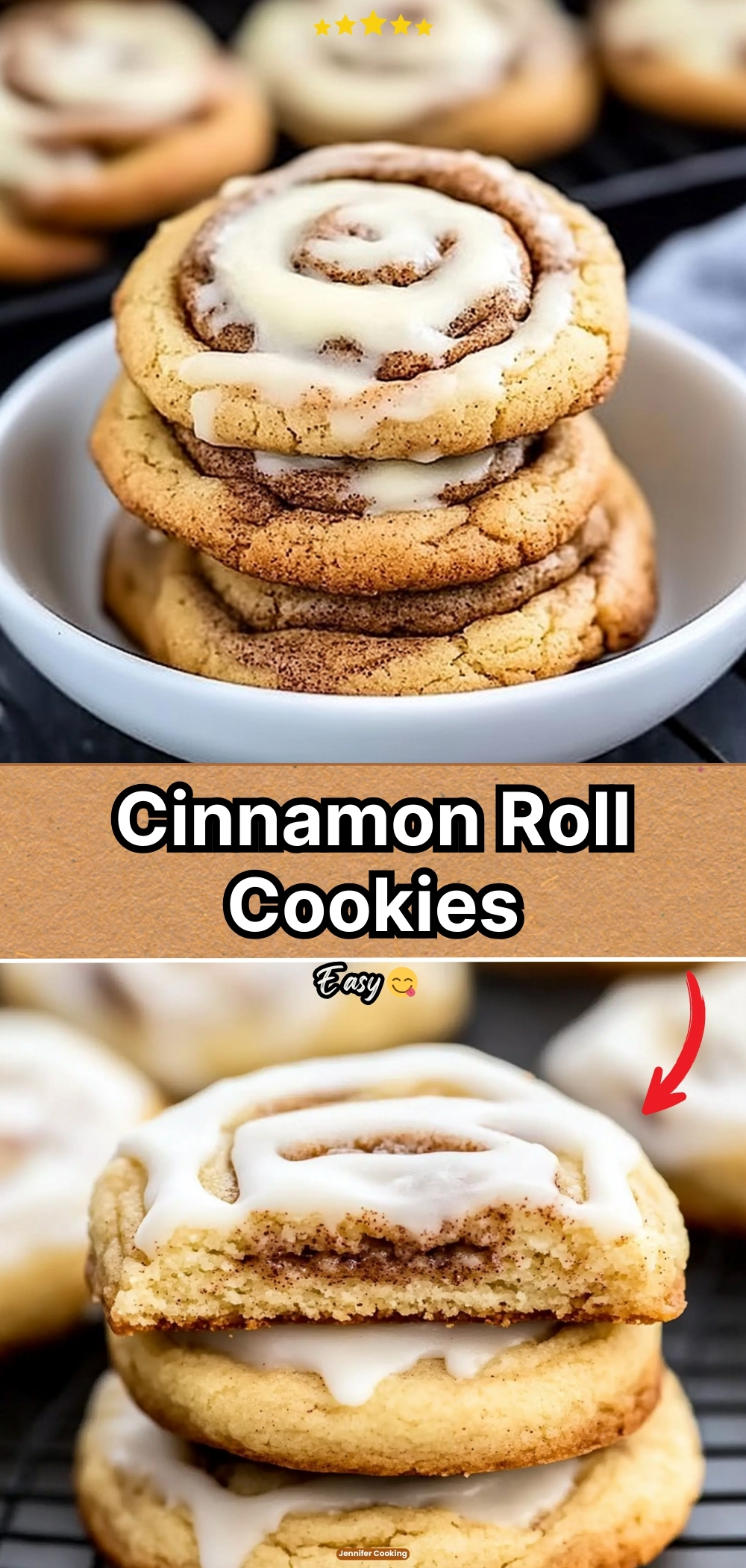 Cinnamon Roll Cookies