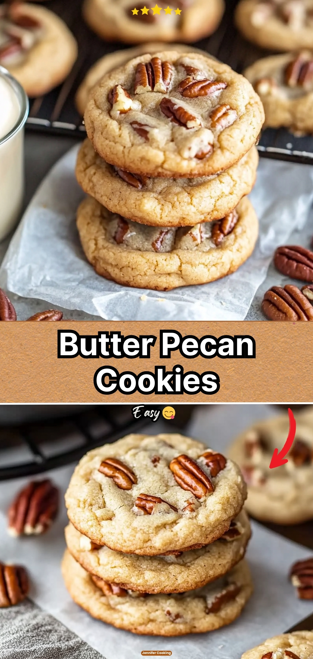 Butter Pecan Cookies