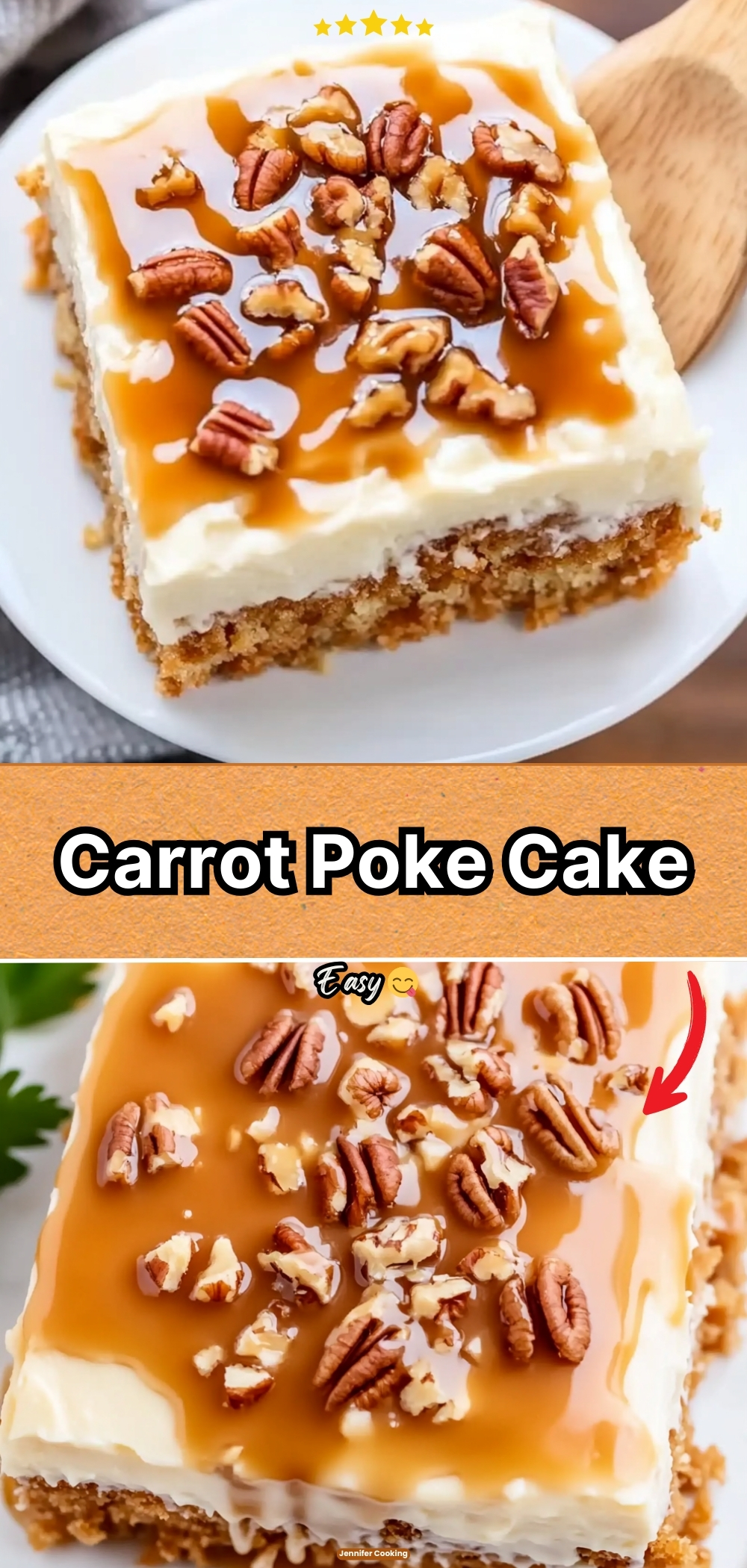 Carrot Poke Cake