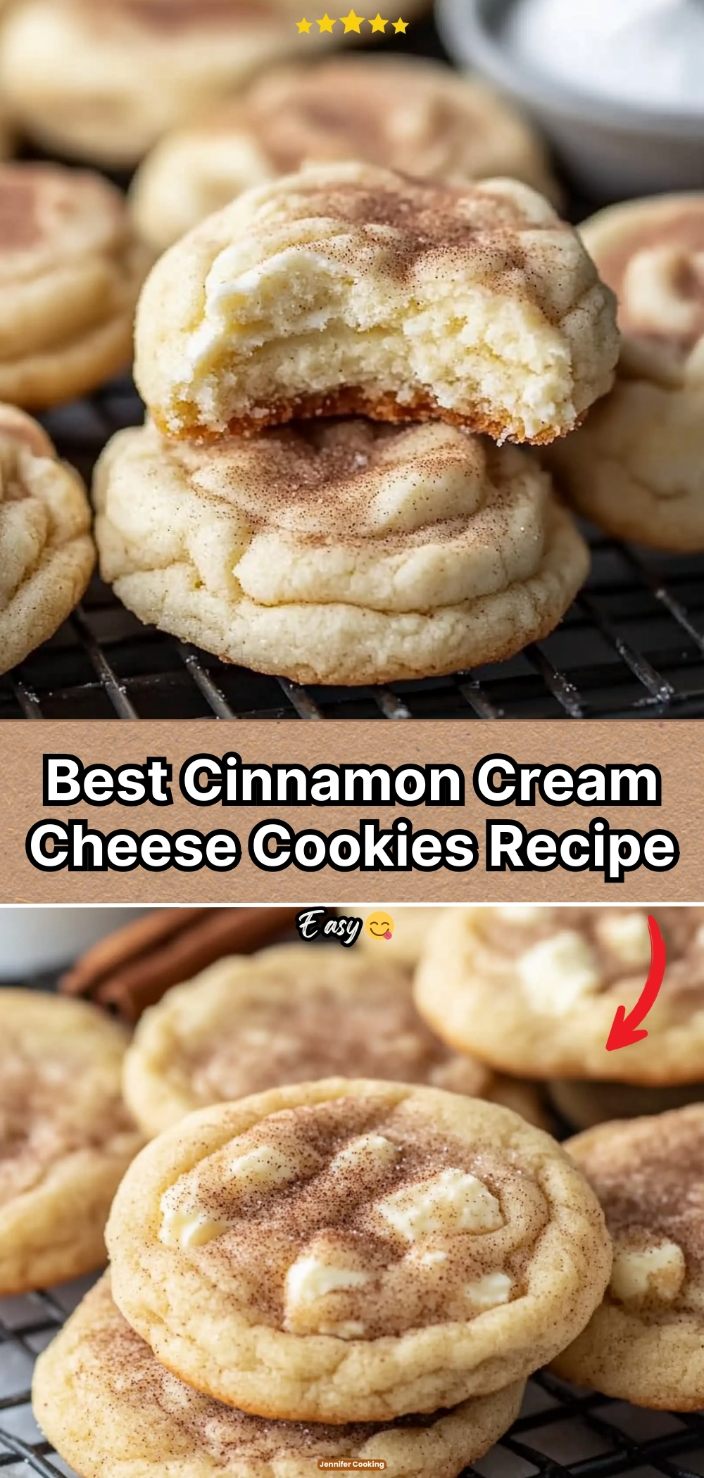 Best Cinnamon Cream Cheese Cookies Recipe