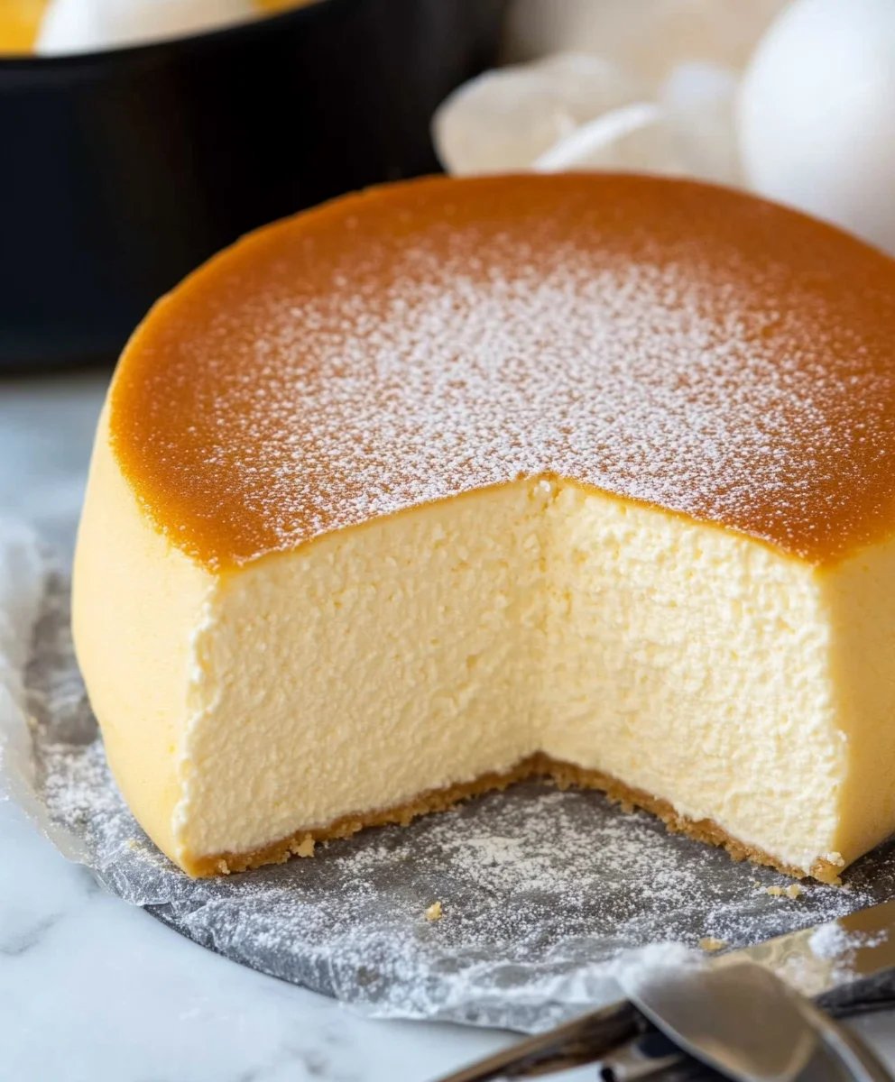 Jiggly Japanese Cheesecake