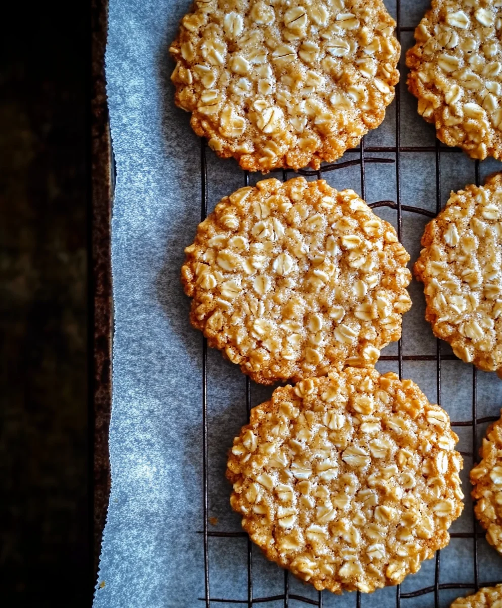 Oatmeal Lace Cookies