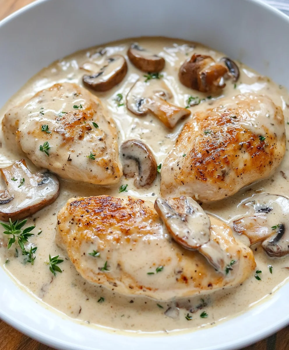 Cream of Mushroom Chicken
