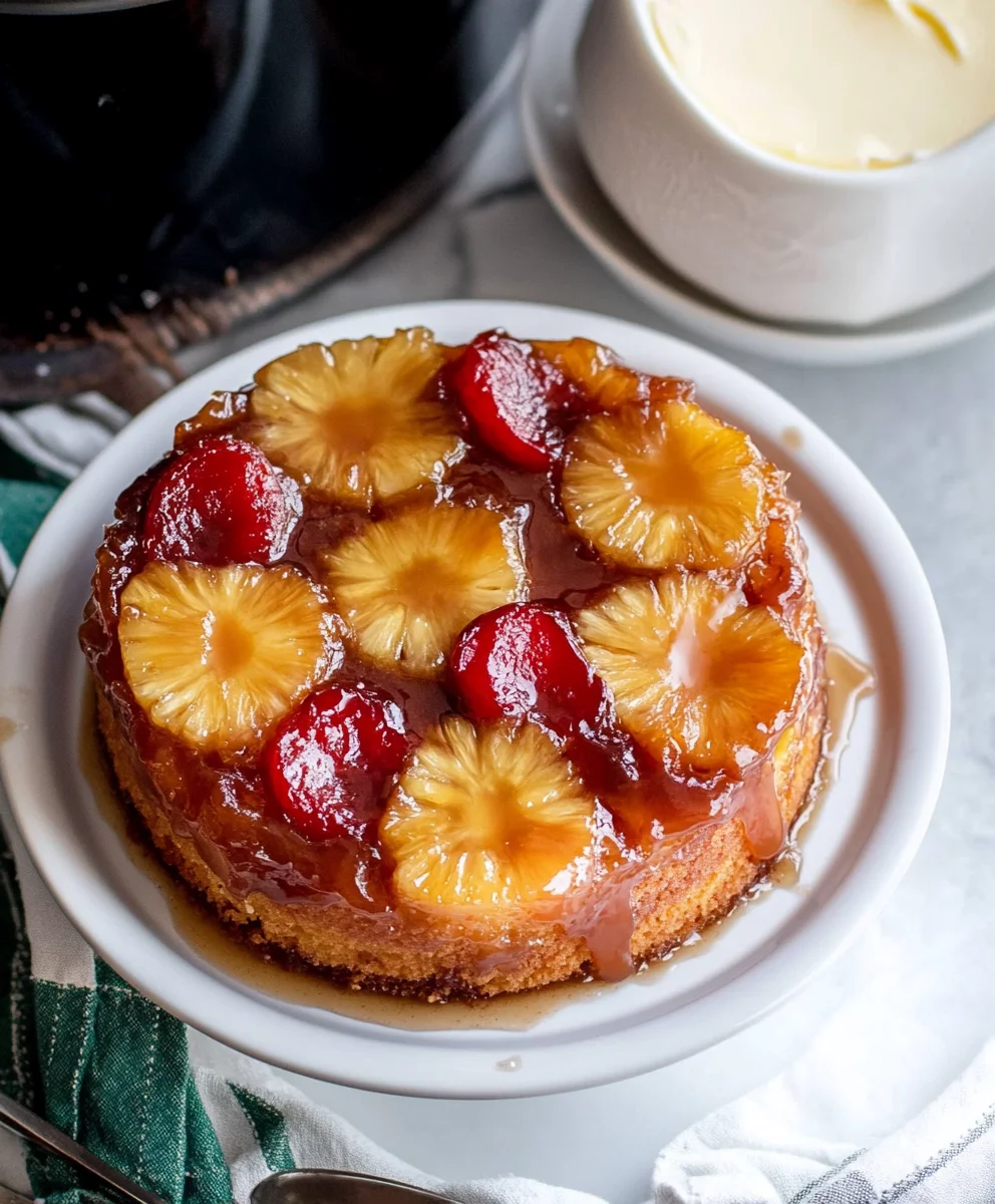 Pineapple Upside Down Cake