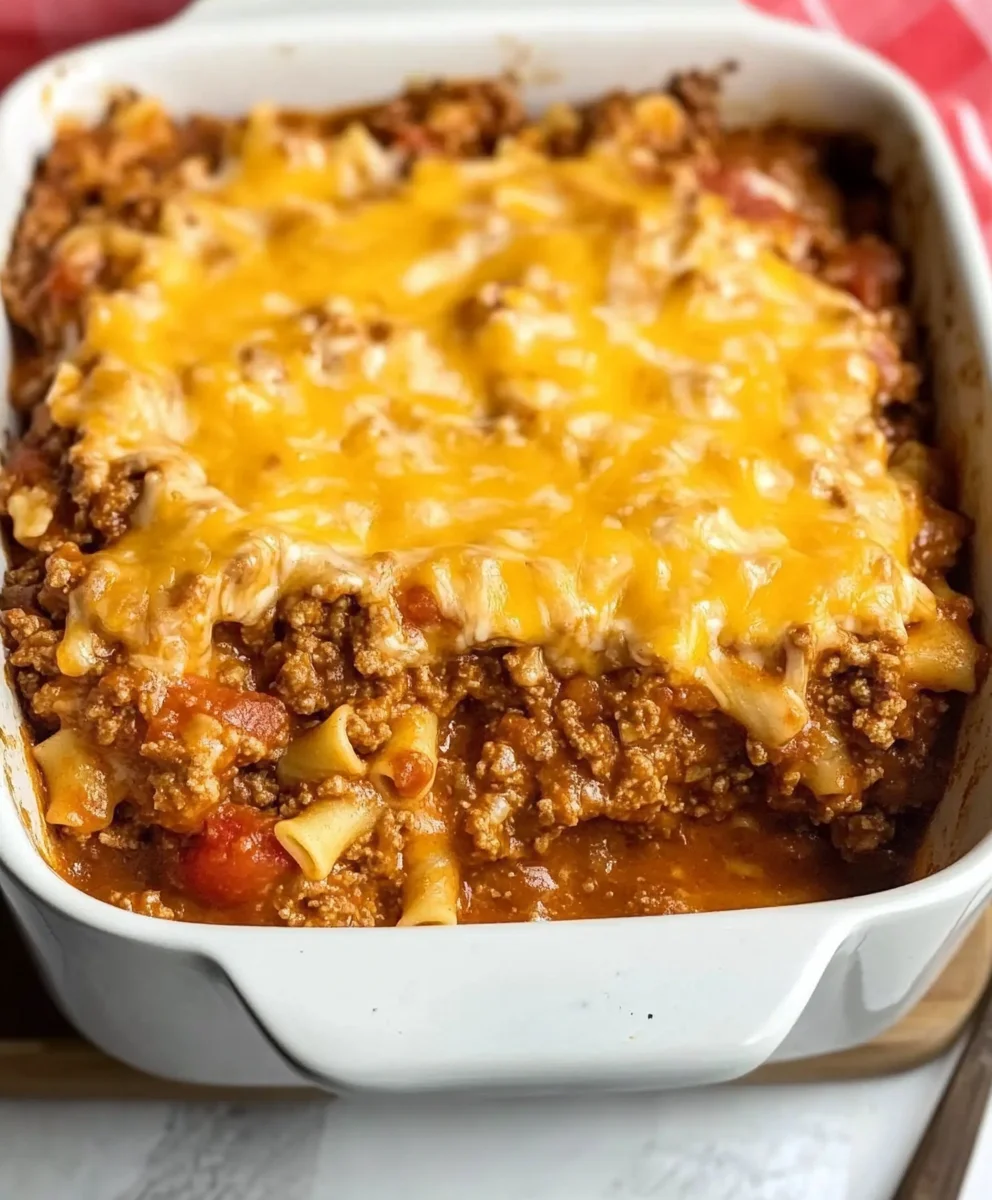 Sloppy Joe Casserole
