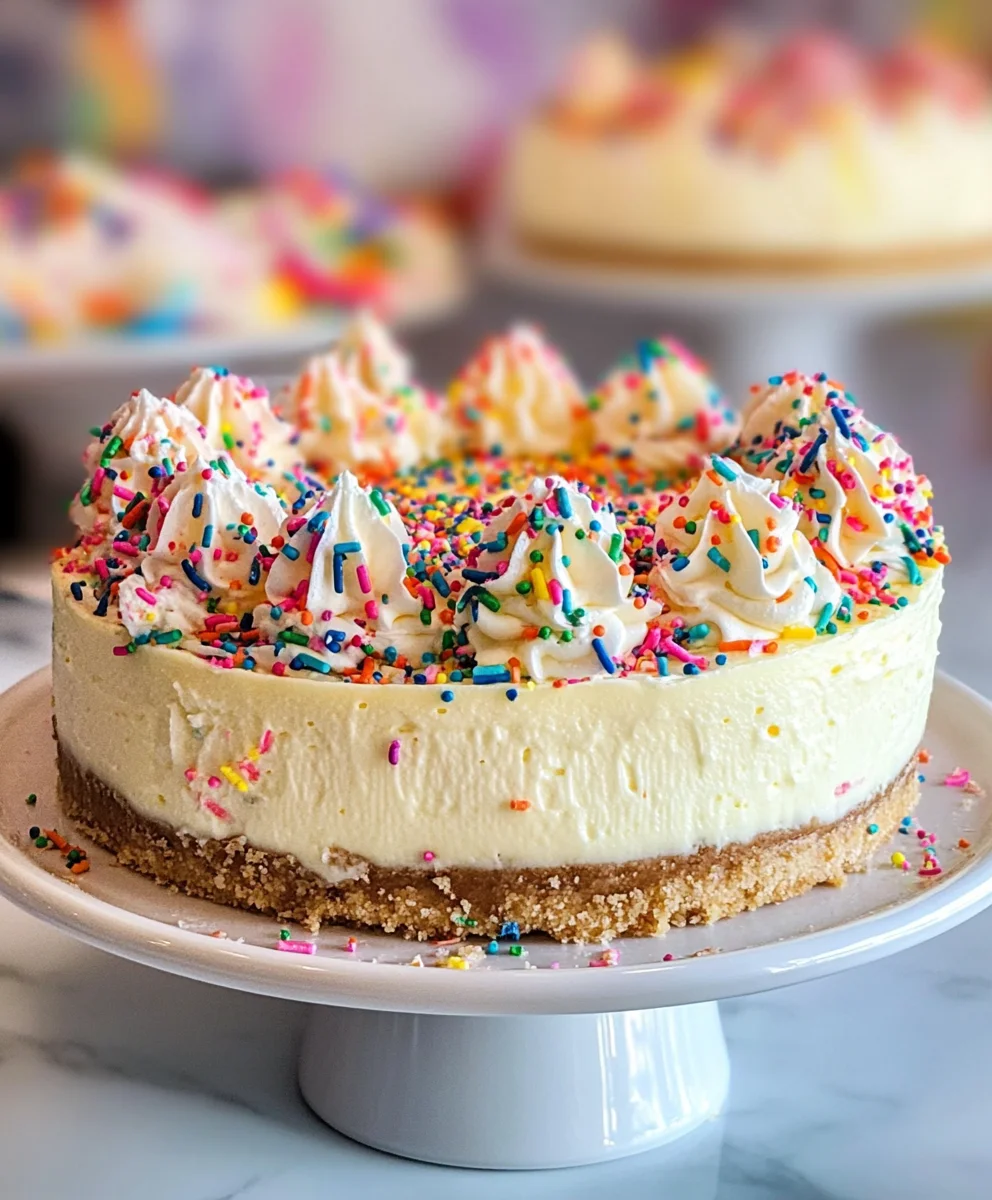 Funfetti Cheesecake