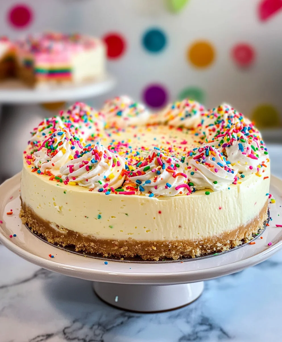 Funfetti Cheesecake