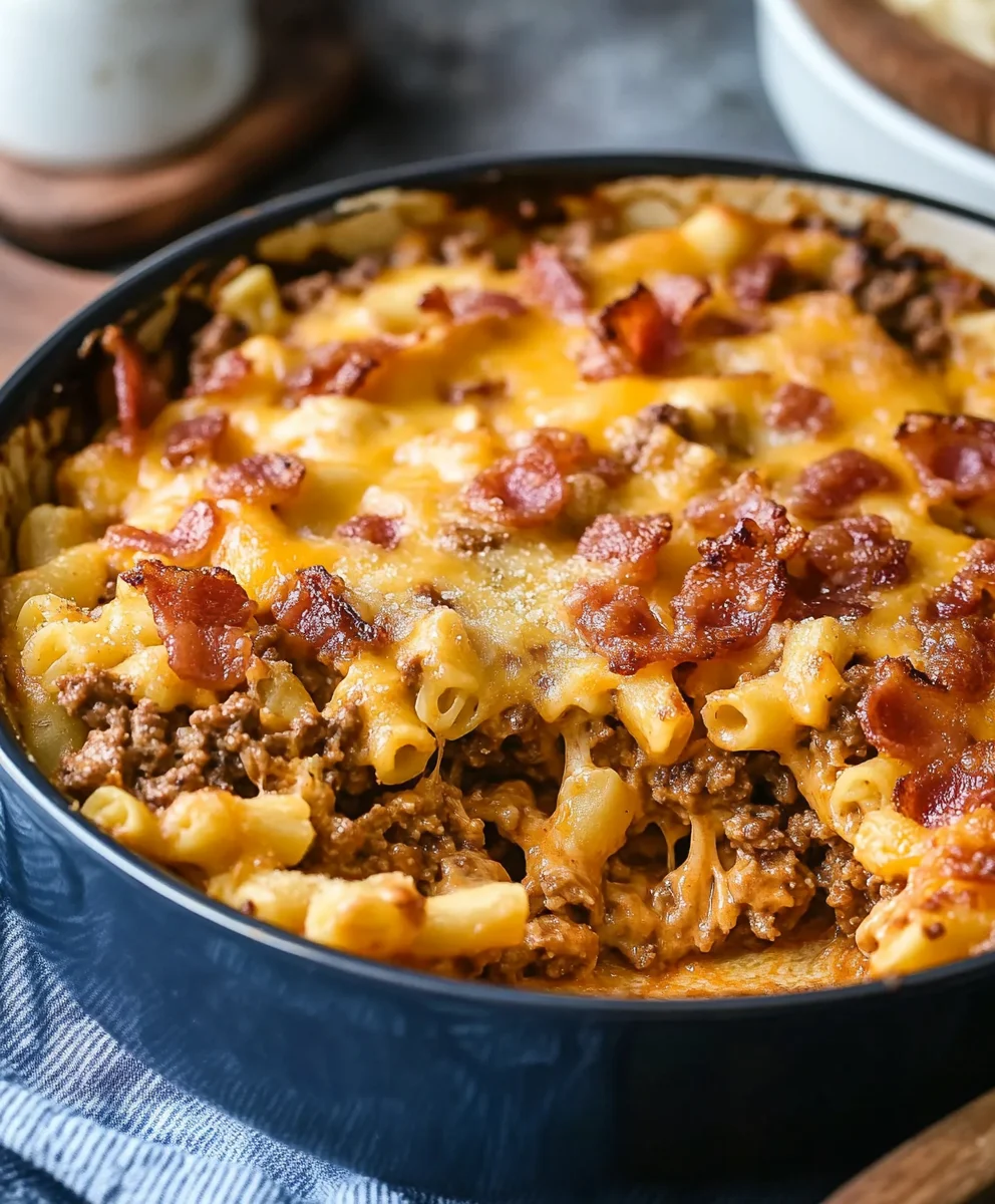 Bacon Cheeseburger Casserole