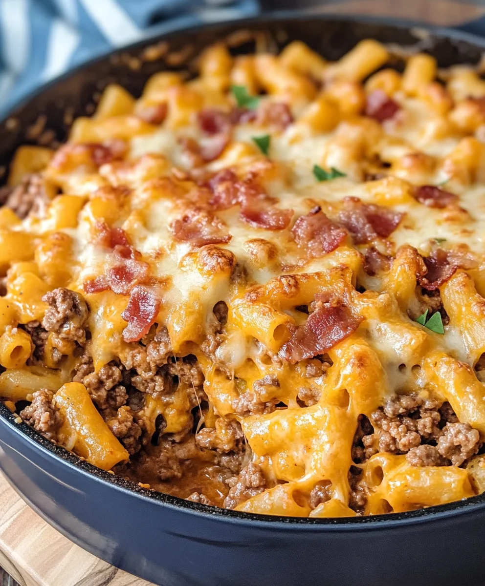 Bacon Cheeseburger Casserole