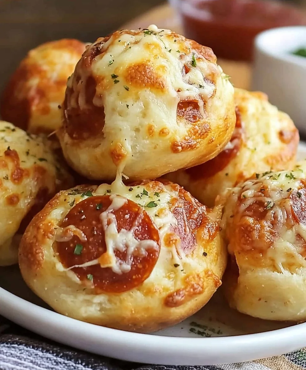 Amazing Pepperoni Cheese Pizza Bombs That Explode With Flavor!
