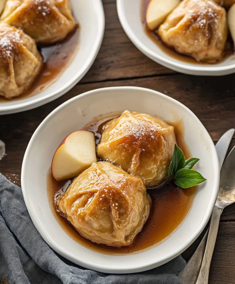 Old-Fashioned Apple Dumplings
