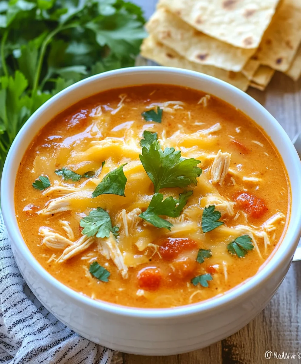 Crock Pot Chicken Tortilla Soup