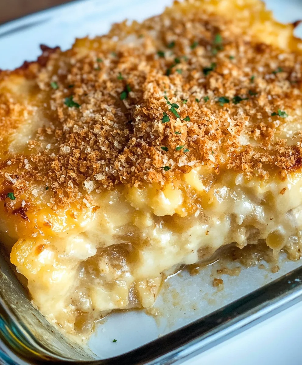 Southern Sweet Onion Casserole