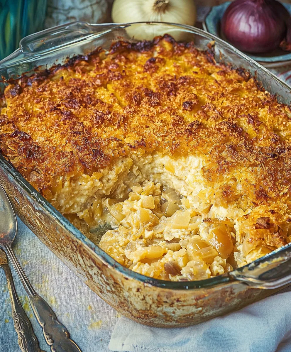 Southern Sweet Onion Casserole