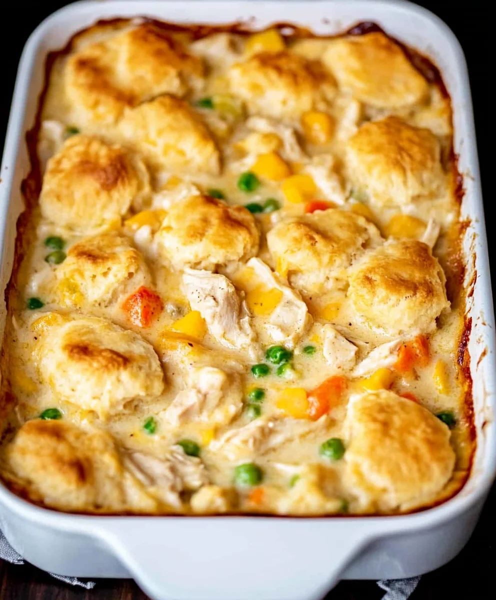 Chicken Pot Pie Bubble Up