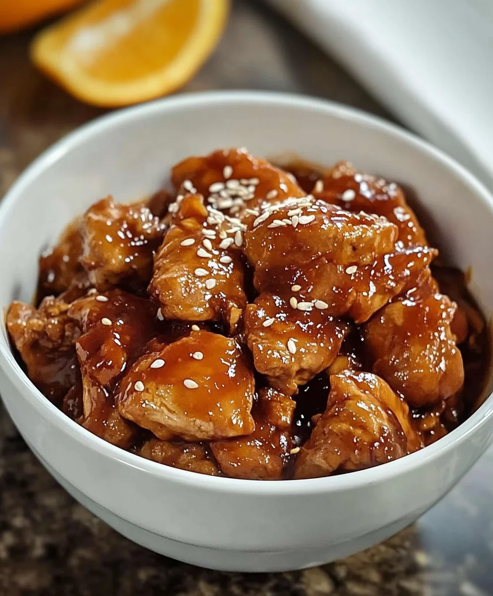 Crockpot Orange Chicken