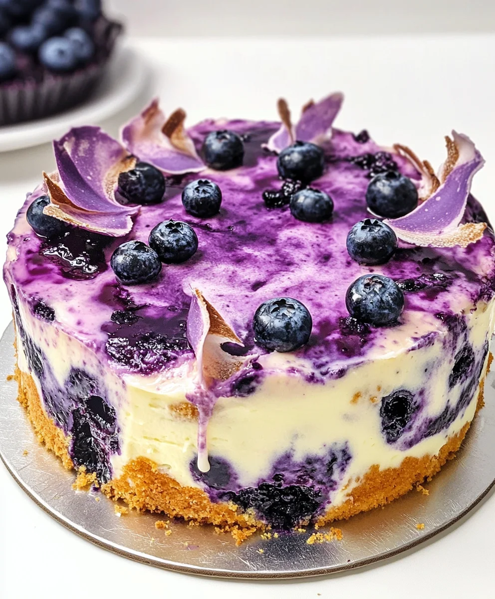 Nova Scotia Blueberry Cream Cake