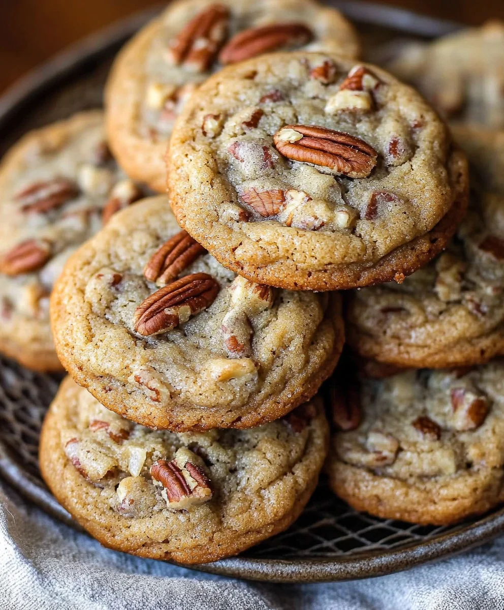 Butter Pecan Cookies