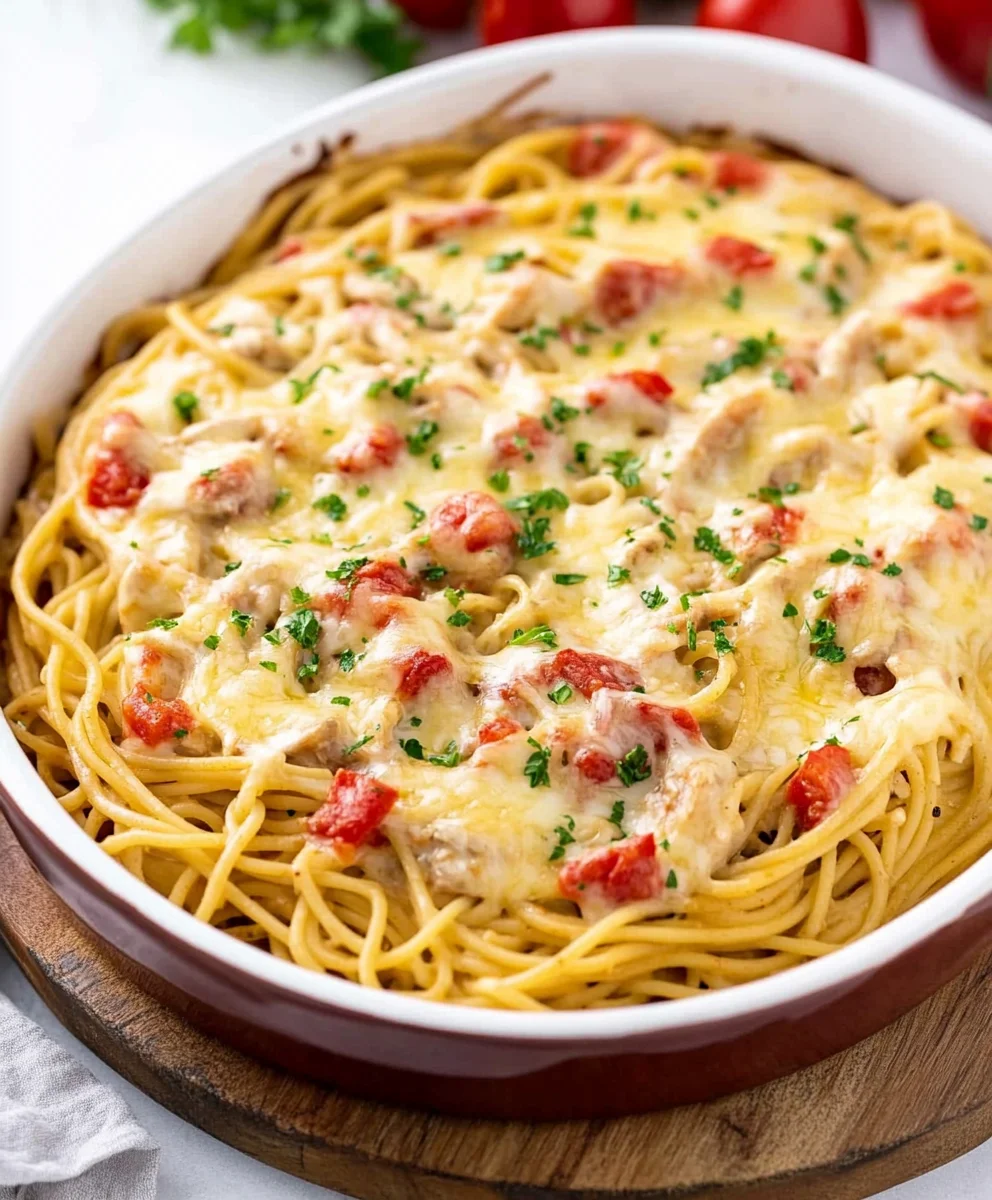 Chicken Spaghetti Casserole