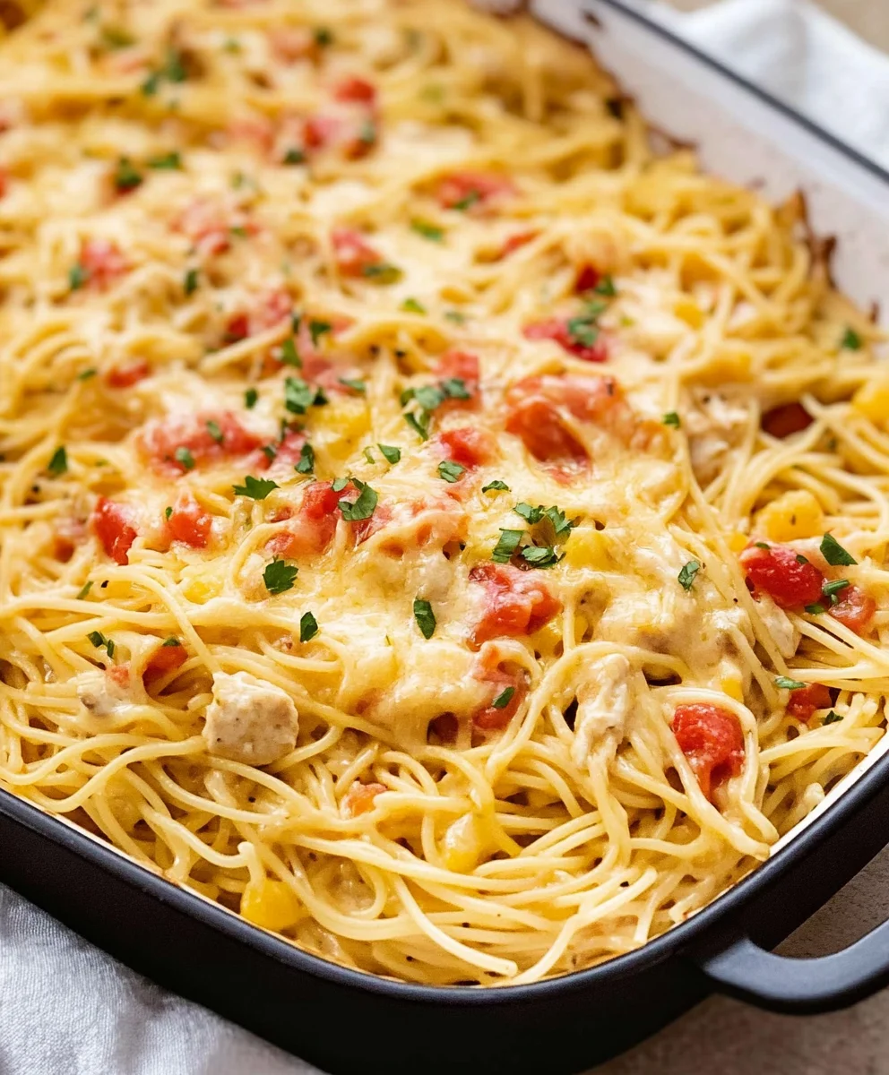 Chicken Spaghetti Casserole