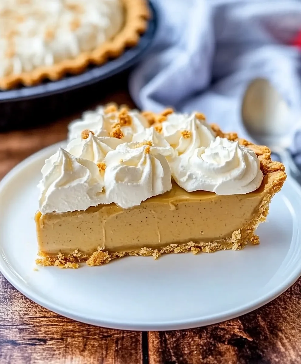 Creamy Homemade Butterscotch Pie