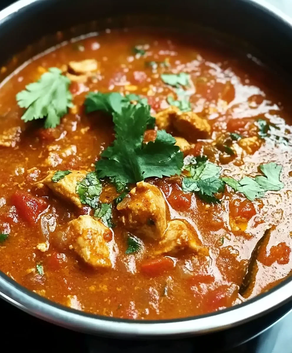 Slow Cooker Spicy Chicken Curry