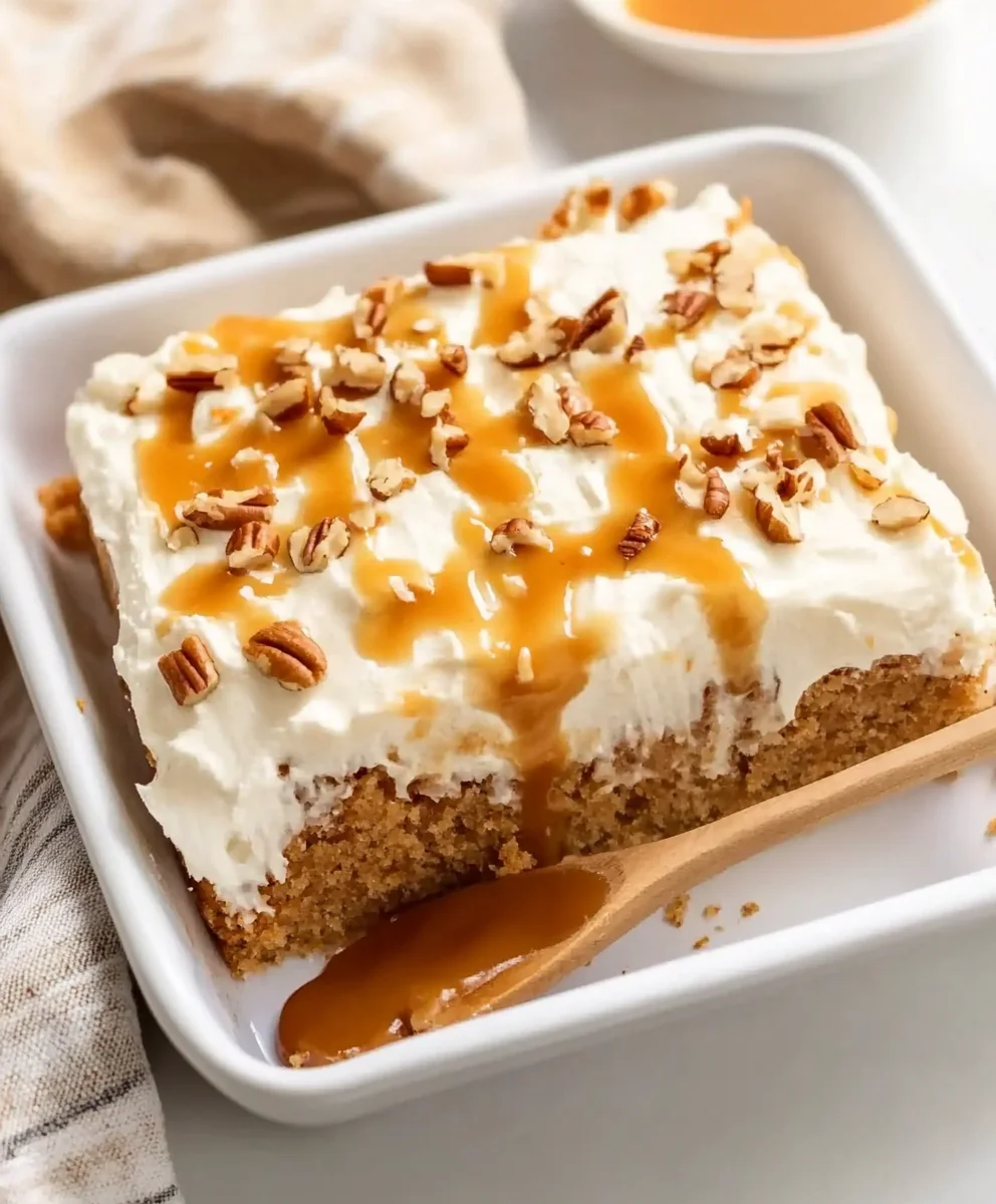 This Carrot Poke Cake recipe