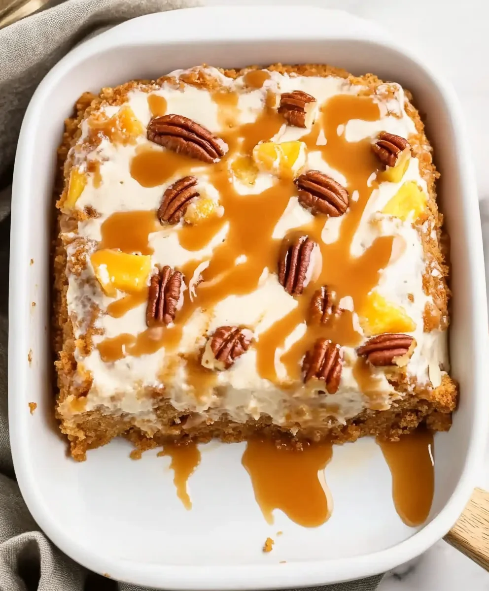This Carrot Poke Cake recipe