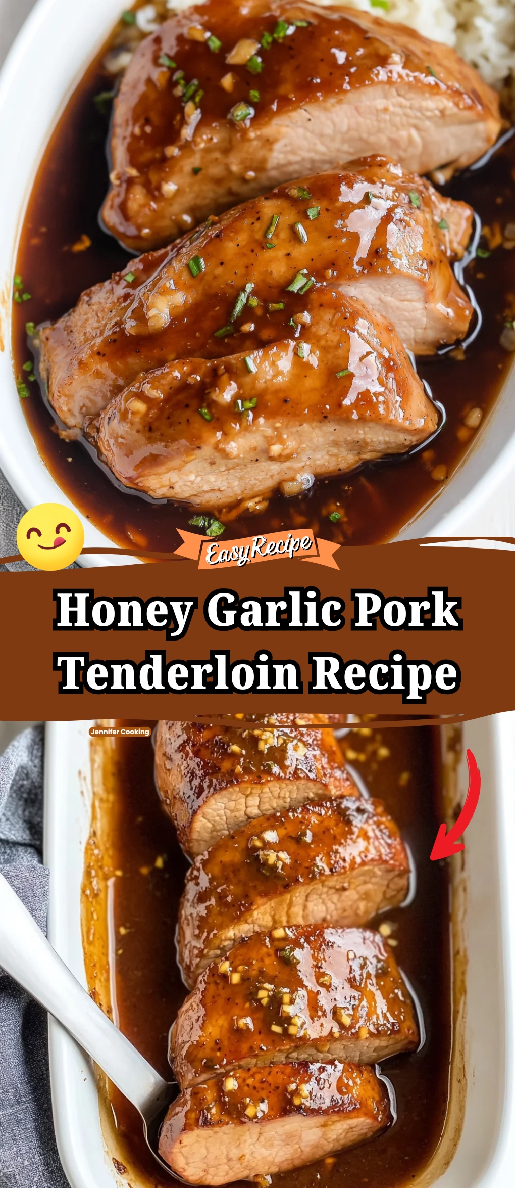 Honey Garlic Pork Tenderloin Recipe