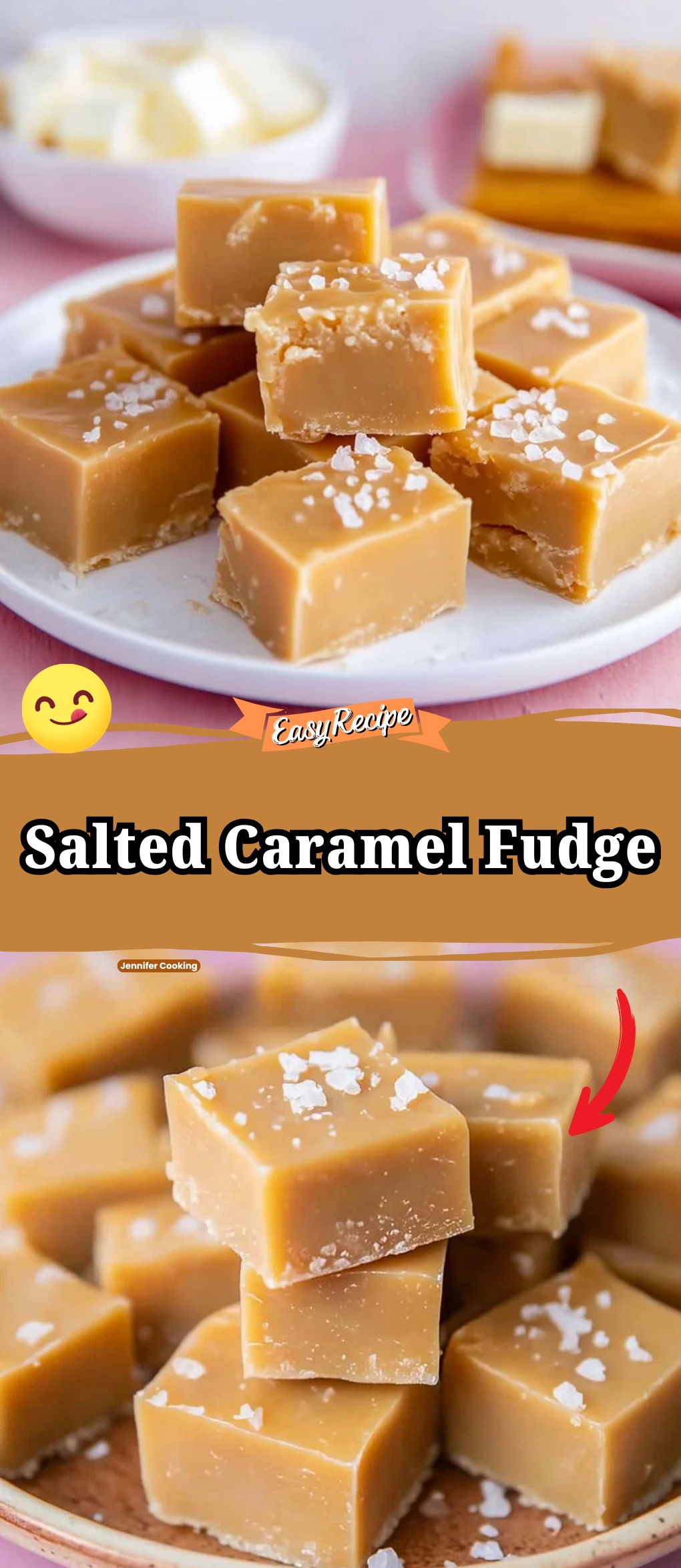 Salted Caramel Fudge
